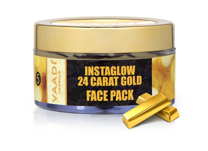 Gold Face Pack with Lemon Extract