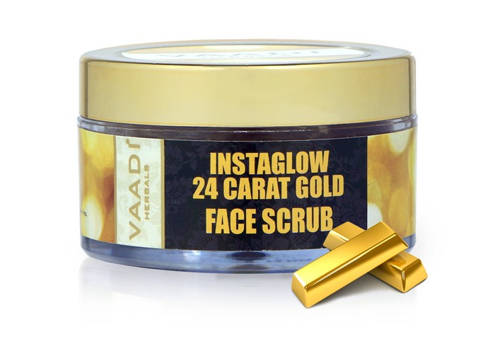 24 Carat Gold Scrub – Sandalwood & Turmeric