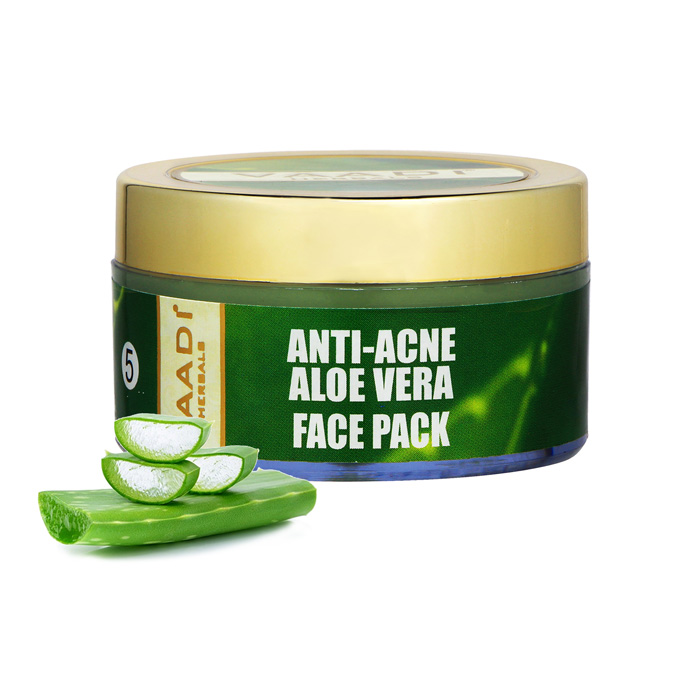 Anti-Acne Aloe Vera Face Pack - Vaadi Herbals