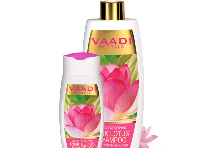PINK LOTUS SHAMPOO with Honeysuckle Extract – Color Preserving