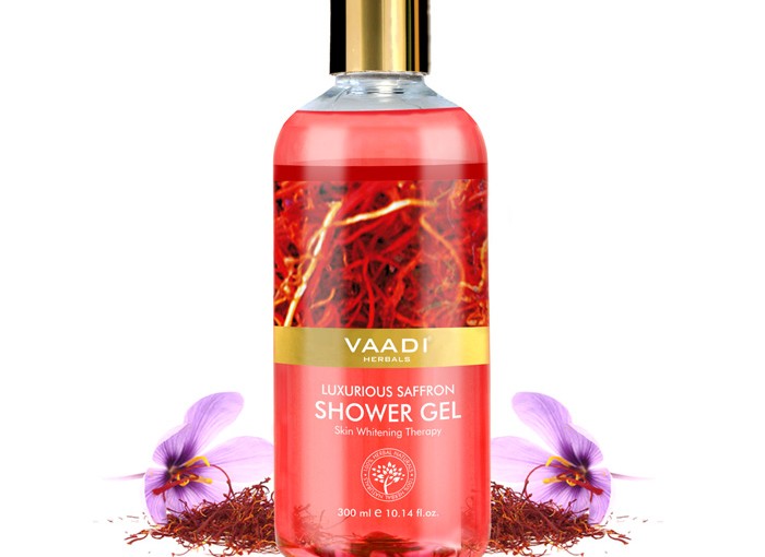 Luxurious Saffron Shower Gel